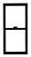 single- or double-hung
