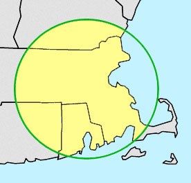 map-of-service-region