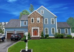 Composite Siding & Versetta Stone