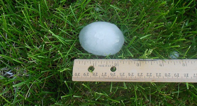 Hail Stone Size