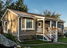 After Front - Misty Taupe - Everlast-Composite-Siding-Gloucester, MA 01930-Siding-Company-GorillaPlank-Siding-System