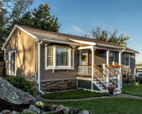 After Front - Misty Taupe - Everlast-Composite-Siding-Gloucester, MA 01930-Siding-Company-GorillaPlank-Siding-System