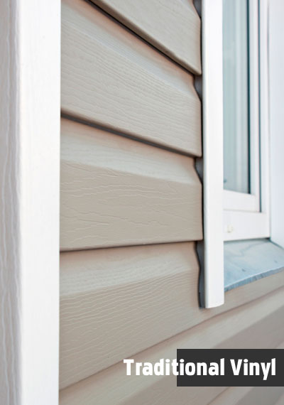 Traditional Vinyl Siding Section