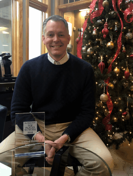 United Home Experts, A Top Places to Work Award Winner in 2018.