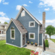After-Front-Everlast Composite Siding, Best Siding Company in Hopkinton MA 01748, Blue Spruce Everlast Siding, United Home Experts, Best Everlast Installer, Best Composite Siding Company