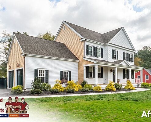 After - White Cedar Shingles, 5_ Marvin Windows, Marvin Elevate Windows Hopkinton, MA