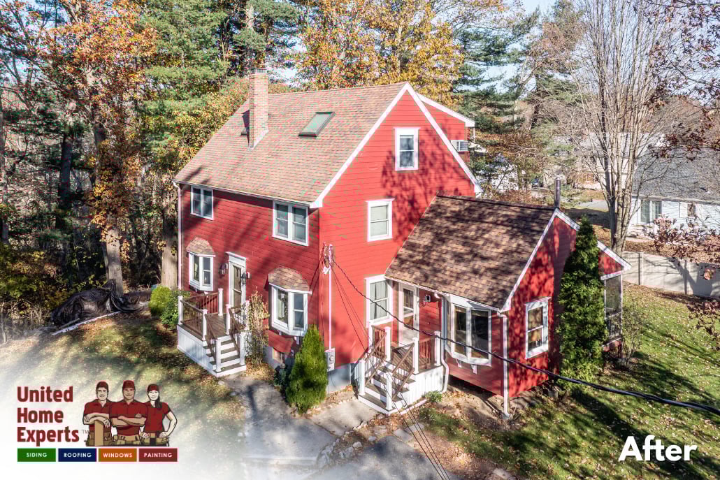 Everlast Composite Siding: Cabernet Red - United Home Experts