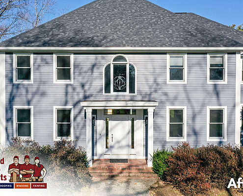 After - Everlast Siding, Flagstone, Gorilla Plank Siding System®, Needham, MA 02492