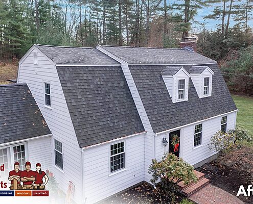 After - Everlast Siding, Natural White, Gorilla Plank Siding System®, Sudbury, MA 01776 (9)