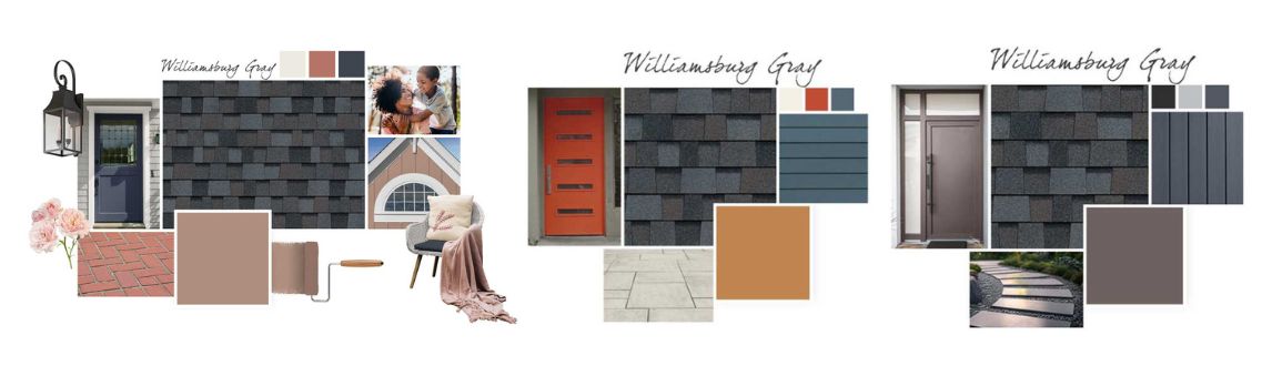 Owens Corning - Williamsburg Gray Styleboards