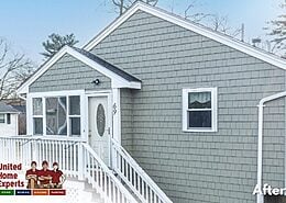 After - Vinyl Siding, Cypress Green, Tando Cedar, United Home Experts, Holbrook, MA 02343 (3)
