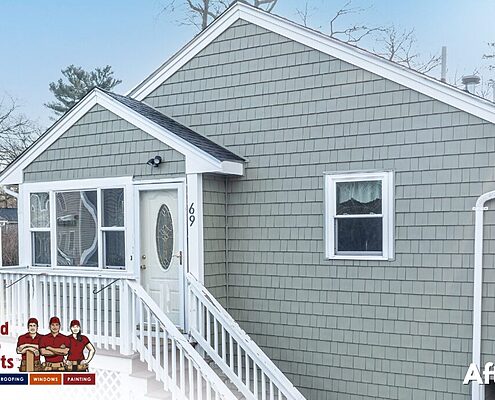 After - Vinyl Siding, Cypress Green, Tando Cedar, United Home Experts, Holbrook, MA 02343 (3)