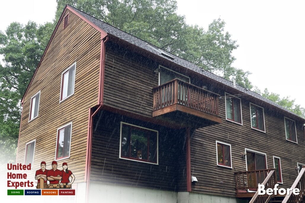 Everlast Composite Siding, Cabernet Red, Gorilla Plank® Siding - United ...