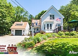After - Everlast Composite Siding, Leak-Proof Roof®, Marvin Elevate Windows, United Home Experts, Norwell, MA 02061