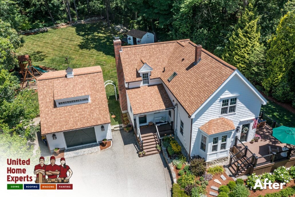 After - Everlast Composite Siding, Leak-Proof Roof®, Marvin Elevate Windows, United Home Experts, Norwell, MA 02061 (7)