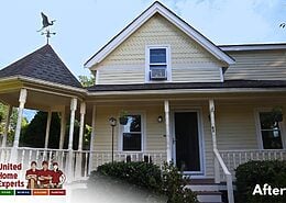 After - Everlast Composite Siding, Marvin Elevate Windows, United Home Experts, Hopkinton, MA 01748 (4)