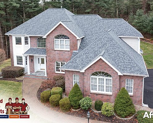 After - Leak Proof Roof®, Owens Corning Asphalt Shingles, United Home Experts, Sharon, MA 02067 (6)