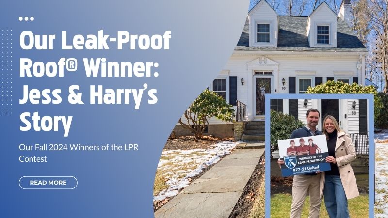 Fall Leak Proof Winner - Jess and Harry's Story Blog Image
