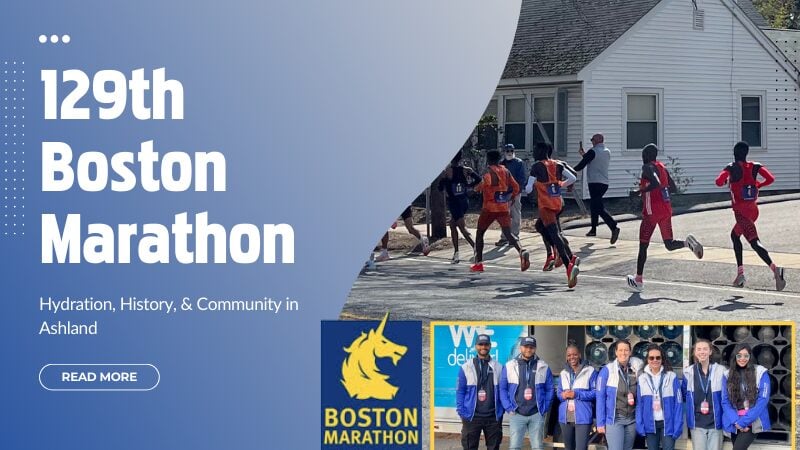 United Home Experts at the 129th Boston Marathon, 2025