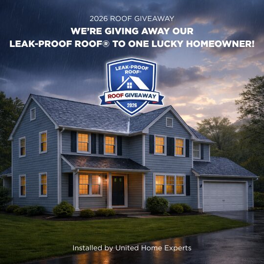 LPR Contest Hero - United Home Experts, Free Roof Giveaway